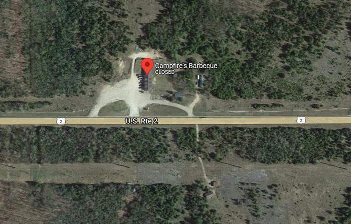 Campfires Barbecue - Aerial View (newer photo)